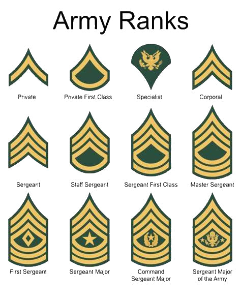 Army Rank Insignias – Custom Engraving Ltd