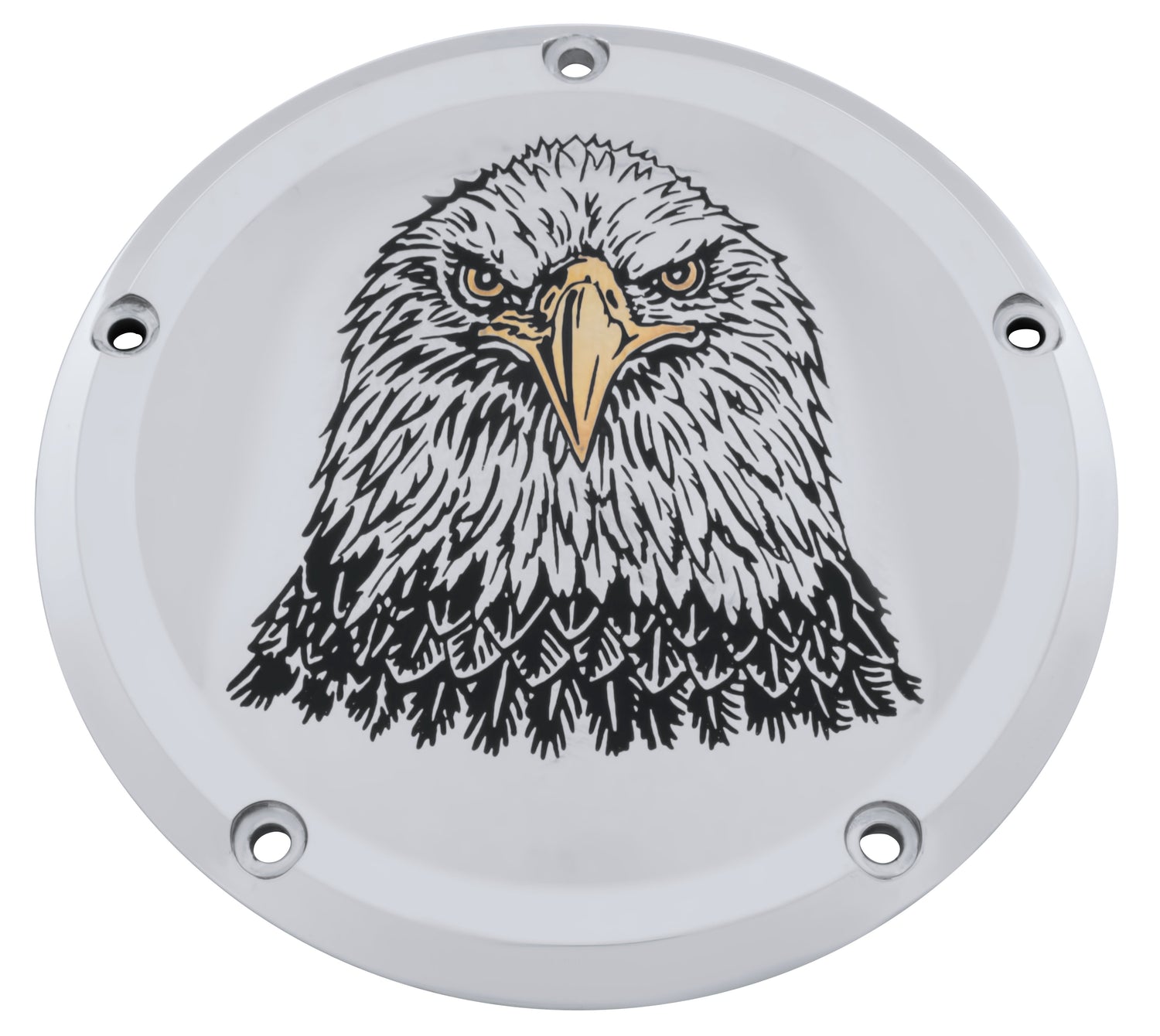 Eagle with Attitude TC Derby Cover, 7 ¼ inches in diameter