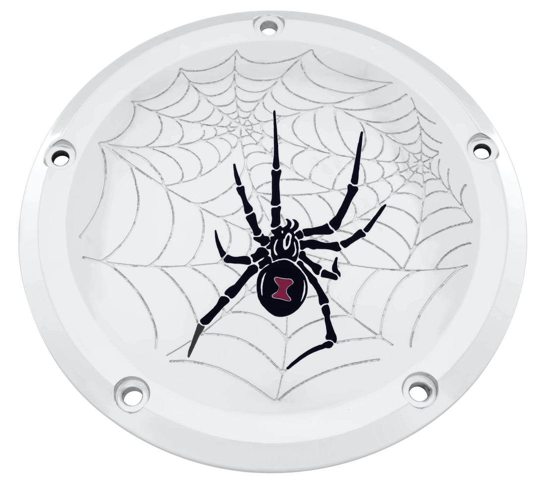 Black Widow Spider   7 ¾ inches in diameter