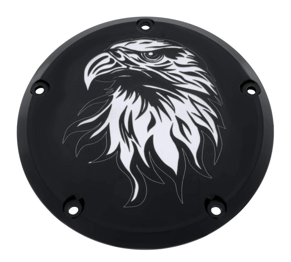 Eagle   2019 &amp; Later Black Gloss Softail Derby Cover