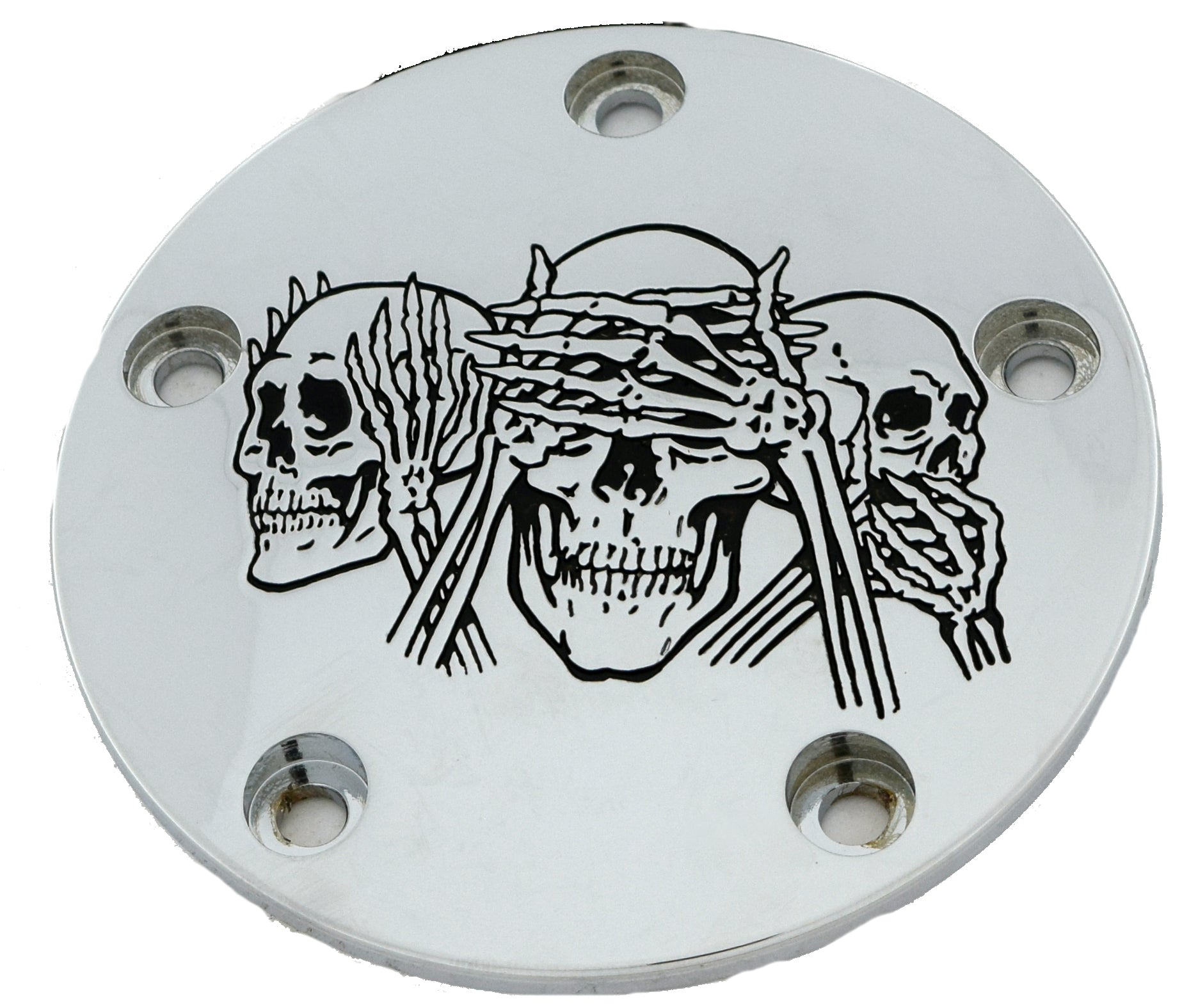 Hear no Evil-04, TC Timer Cover – Custom Engraving Ltd